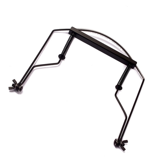 Luxshiny Adjustable Double Neck Harmonica Holder for 10 Hole Harmonica Lightweight and Comfortable