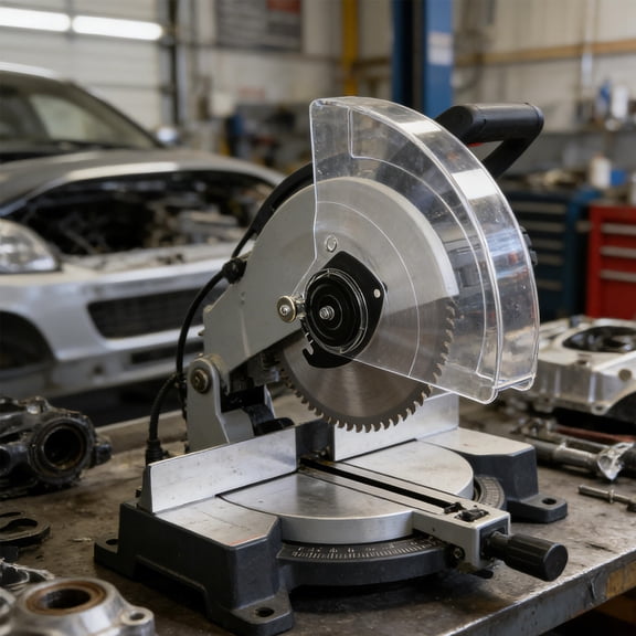 Luxshiny Transparent Lightweight Circular Saw Guard for Improved Visibility and Effective Splash