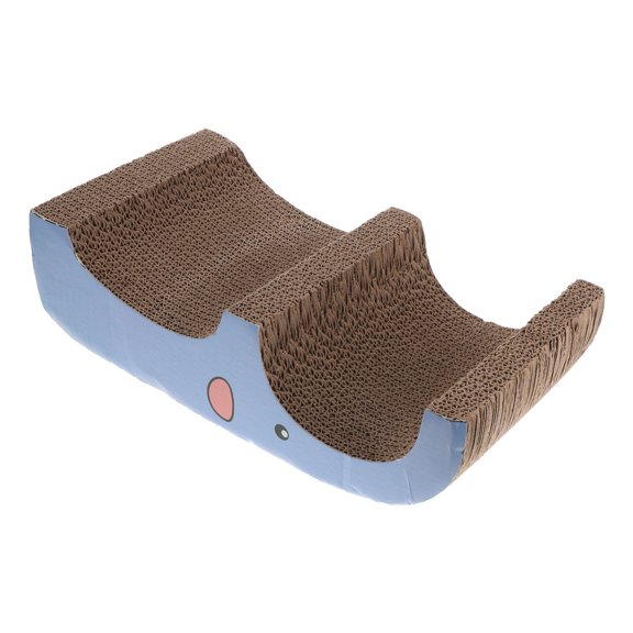 Luxshiny Sky Cat Scratcher Pad with Corrugated Paper for Indoor Cats, 1 Set