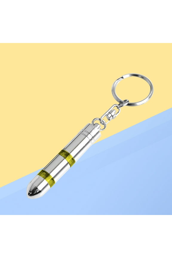 Magnetic Key Holder with Quick Release and Static Removal, Steel, Yellow Color, 1 Piece