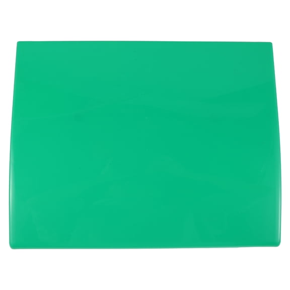 Luxshiny Mailbox Rainproof Cover Green Plastic Wall Mounted Weatherboard Protector for Outdoor Mailbox