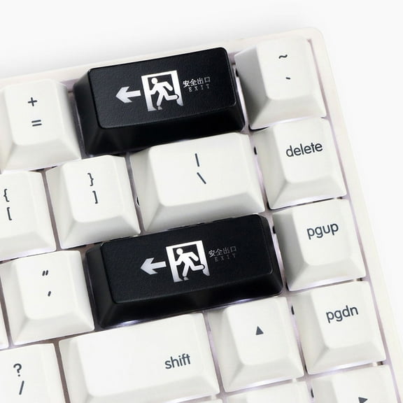 Luxshiny Mechanical Keyboard Key Black Replacement Enter Key 1Set