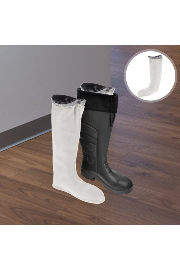 Mens Winter Socks Boot Insert with Thermal Fleece Lining for Outdoor Sports and Hiking