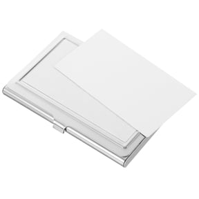 Luxshiny Sublimation Metal Business Card Case with Coated Surface for Custom Designs