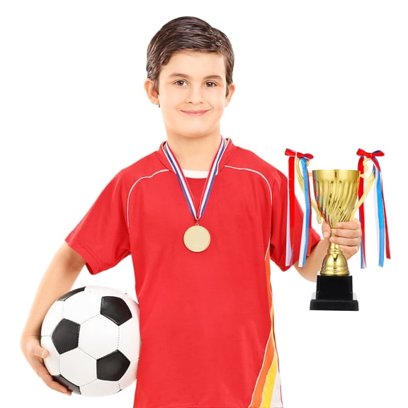 Luxshiny Metal Champion Trophy Traditional Trophy Design for School Tournament 1Pcs