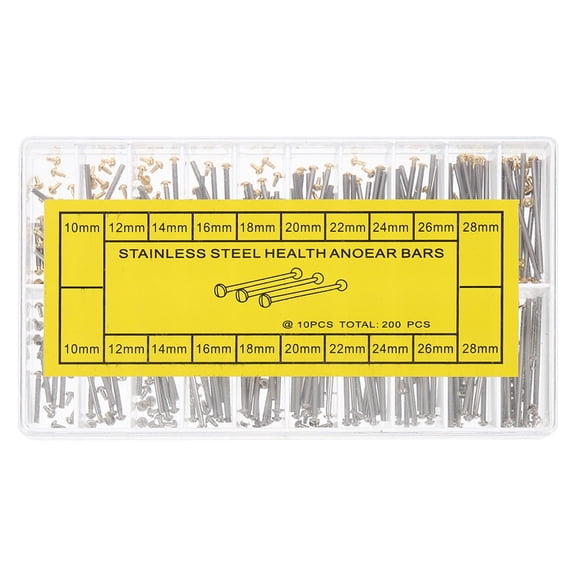 Luxshiny Metal Watchband Screw Tube Pin Watch Repair Accessory with Comfortable Grip Handle