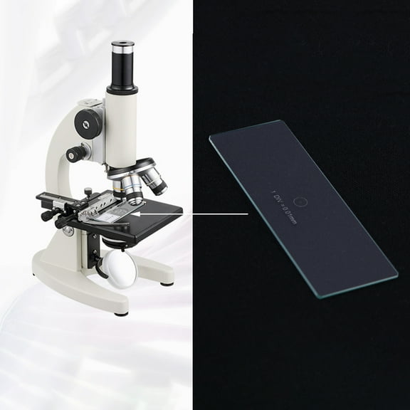 Luxshiny Microscope Slide Coverslips Transparent 1Pack for Researchers