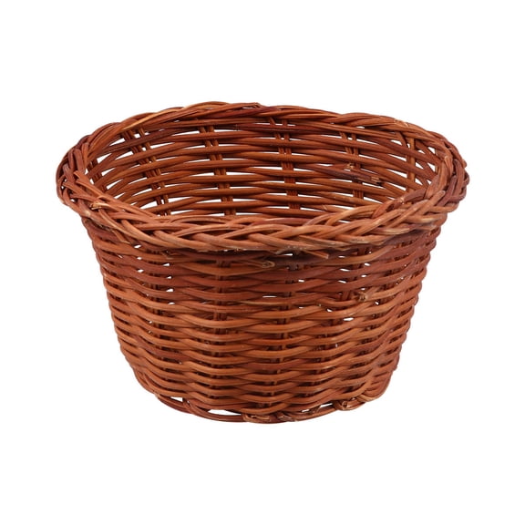Luxshiny Mini Woven Basket for Photographing Props Round Basket 1Pack
