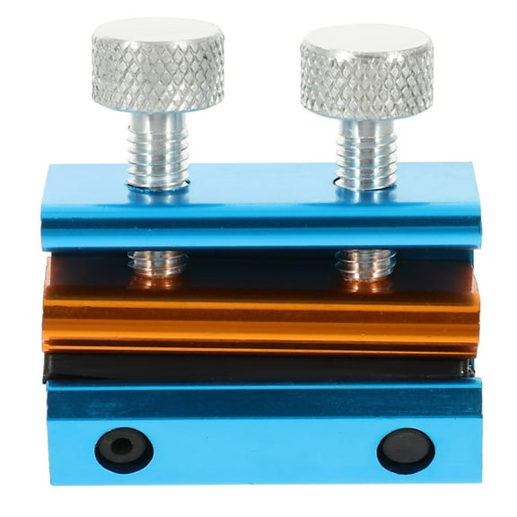 Luxshiny Motorcycle Cable Oiler Dual Head Cable Oiler Blue for ATV 1Pcs