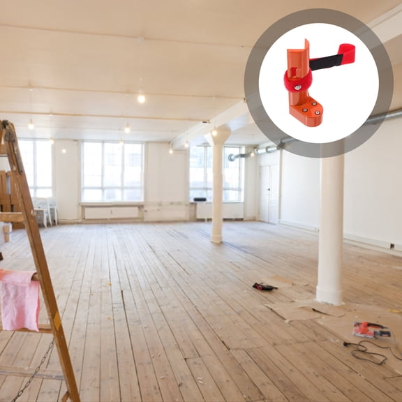 Luxshiny Small Orange Spirit Level Tool with Base for Camper and Rv Horizontal Leveling