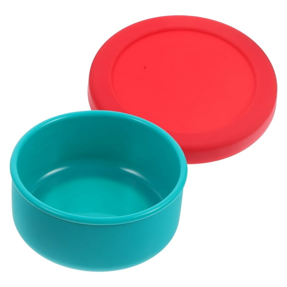 Luxshiny Multi Function Silicone Dough Storage Container with Leak Proof Design