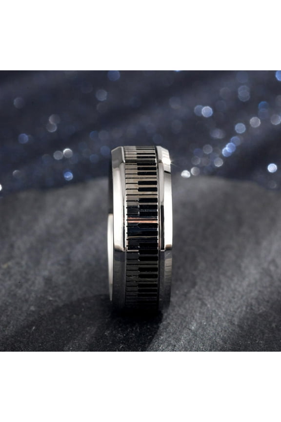 Music Symbol Key Rings Piano Ring 1Set