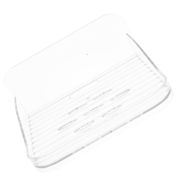Luxshiny Plastic Camera Shelf for Storage and Speaker, Transparent Design