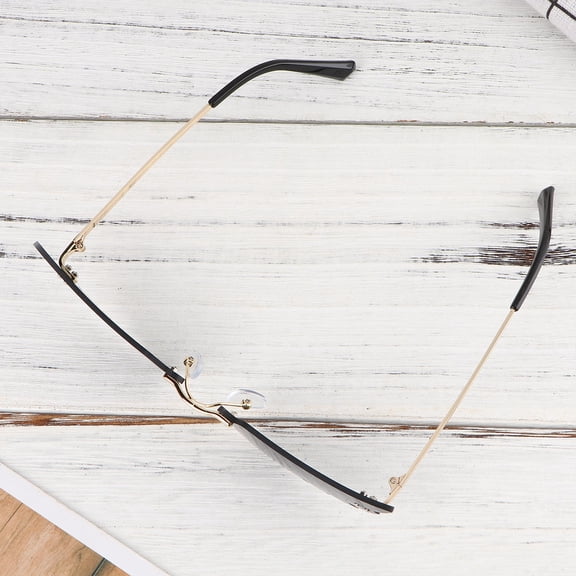 Luxshiny Novelty Sunglasses Angel Wing Shaped UV Protection PC Black 1Pack