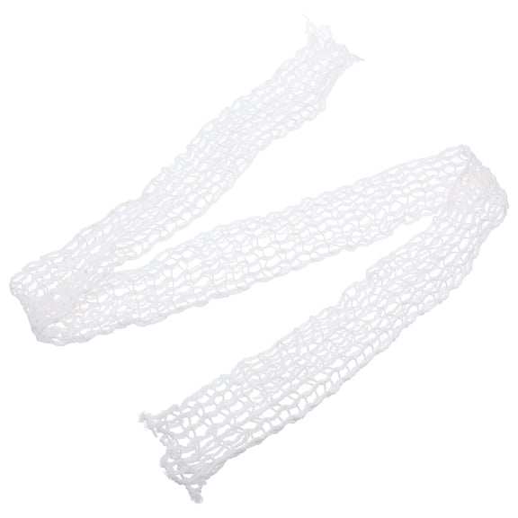 Luxshiny White Cotton Outdoor Beef Netting Roll 6.5 x Breathable Versatile Secure Hold for Home and Garden Use