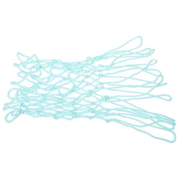 Luxshiny Outdoor Indoor Basketball Net Sky Blue Nylon Durable Weather Resistant Replacement