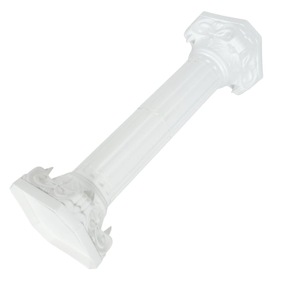 Luxshiny White Wedding Roman Pillar Decorative Column for Outdoor Road Guide and Party Decor