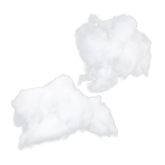 Luxshiny PP Cotton Pillow Filling, Soft White, Ideal for Dolls and Crafts
