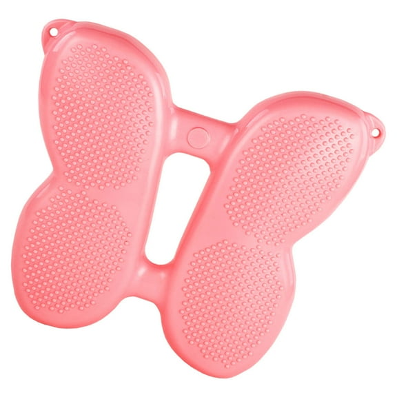 Luxshiny PVC Pink Stair Stepper for Home Workout with Inflatable Impact Absorption