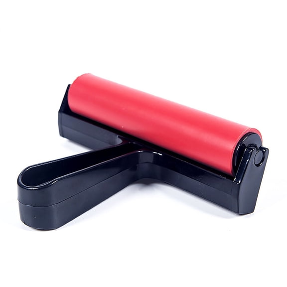 Luxshiny Painting Tool Red Roller for Easy and Efficient Paint Application with Durable Construction