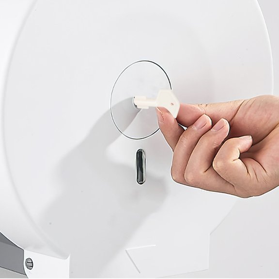 Luxshiny Paper Dispenser Key Replacement For Daily Use In Plastic 1Set