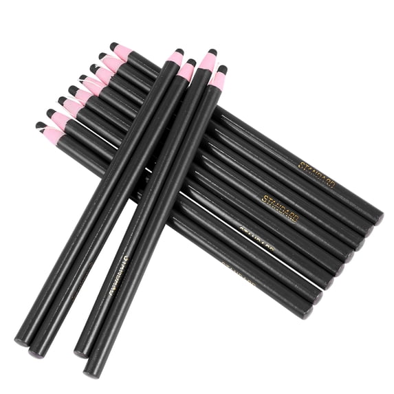 Luxshiny Peel-Off Black Wax Pencil for Marking on Cloth, Paper, Wood, and Glass