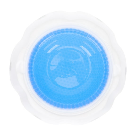 Luxshiny Pet Cooler Bowl Ceramic Dog Water Frosty Bowl with Stable Base for Summer Use