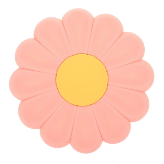 Luxshiny Daisy Silicone Hot Pad for Kitchen Use, Non-Stick Table Protector and Anti-Hot Mat, 0.3 Inches Thick