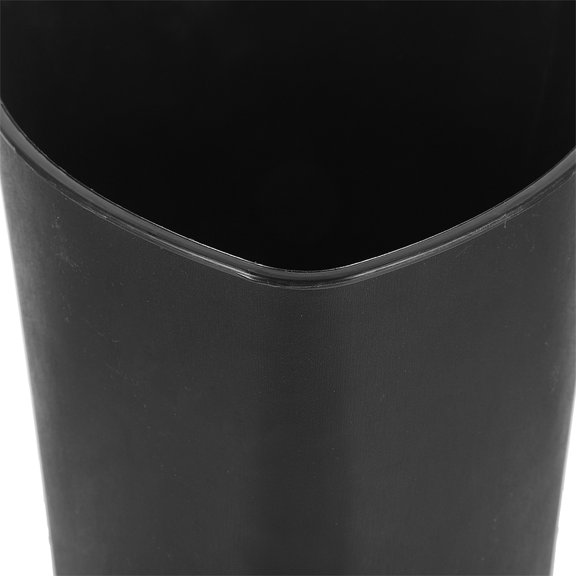 Luxshiny Plastic Floral Containers for Flower Shop Black 1Pcs