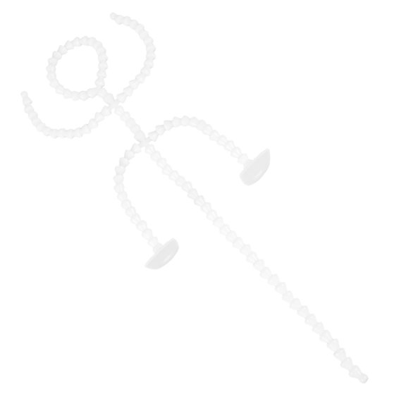 Luxshiny Plastic Frame Joints Display Thin Footplate White Plastic for Collectors 1Set