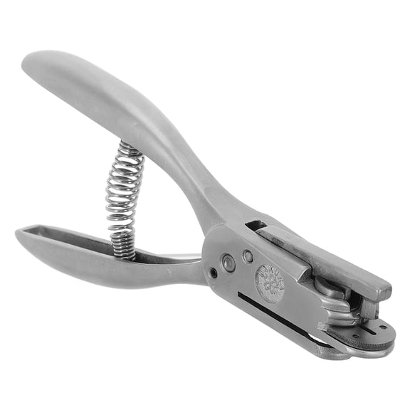 Luxshiny Plated Silver Metal Hole Punch Pliers for DIY Sewing Pattern Notching and Fabric Crafting