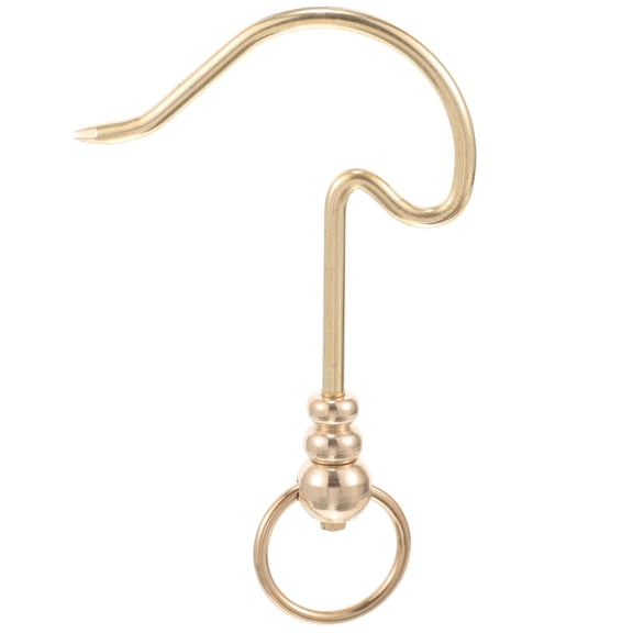 Luxshiny Portable Copper Bird Cage Hook Decorative Hanging Hook Multipurpose and Durable