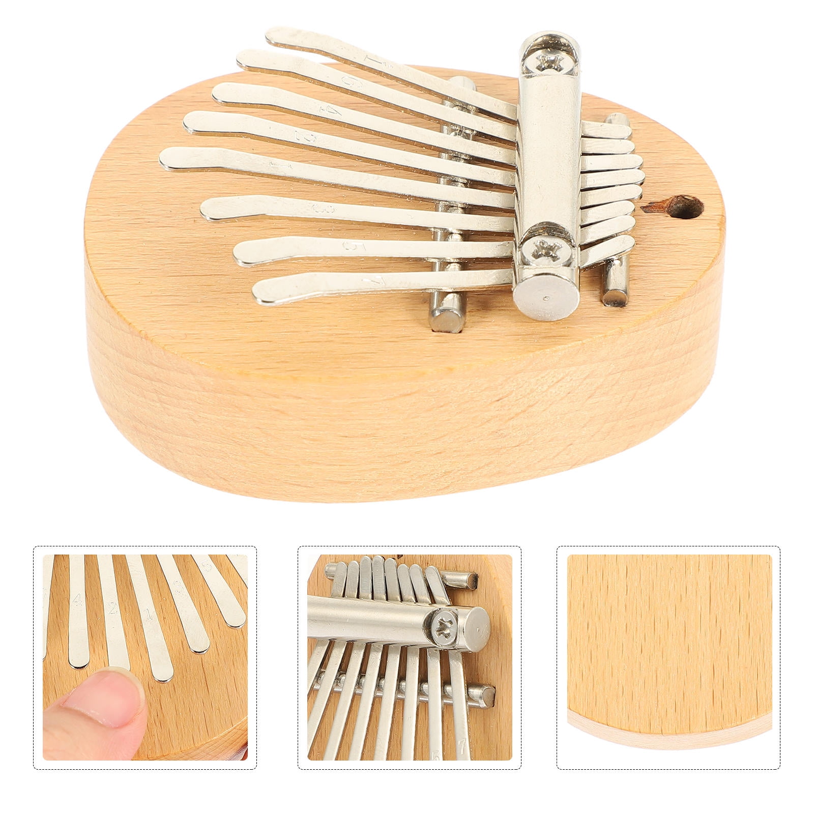 Luxshiny Portable Finger Instrument with Precise Tone Accuracy - 1 Set ...