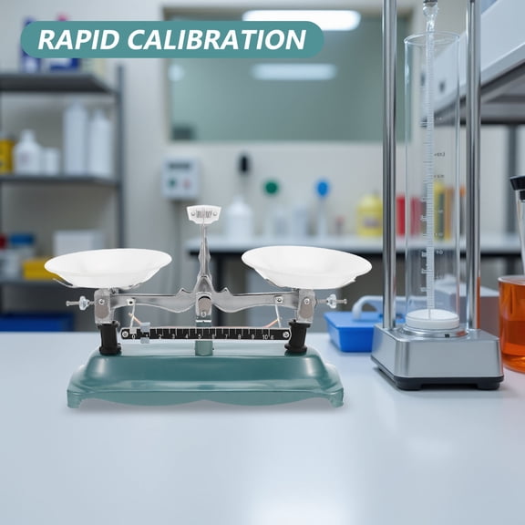 Luxshiny Portable Mechanical Balance Scale for Precise Scientific Analysis with Easy Setup, Calibration and Design