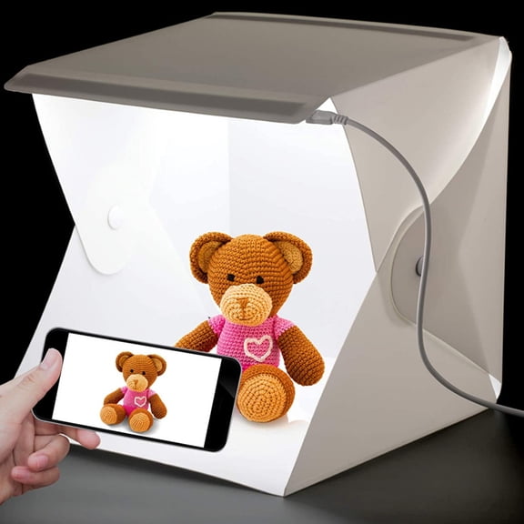 Luxshiny Portable Photo Studio Tent Light Box for Photography with Plastic Material 1 Set