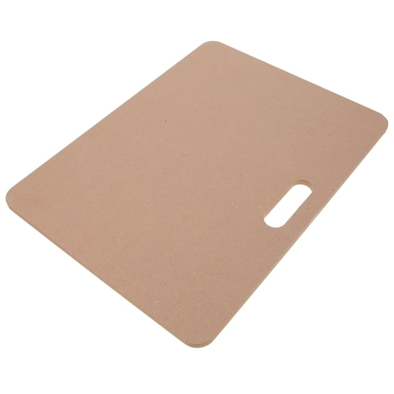 Luxshiny Pottery Making Mat Density Board Pads Chocolate 1Set Ceramic Tool Hand Pad Craftsmen