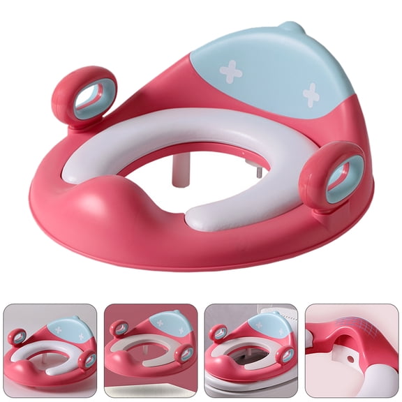 Luxshiny Soft Potty Seat For Toddlers Pink PU 1Set