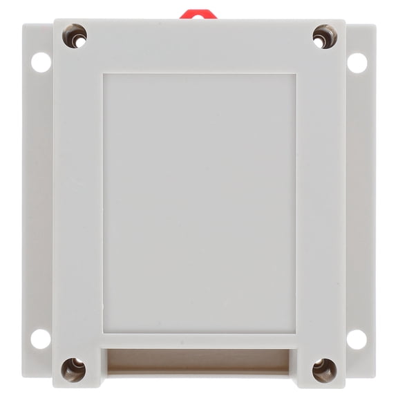Luxshiny White Plastic Rail Mounted Junction Box for Indoor Use with High Temperature Resistance