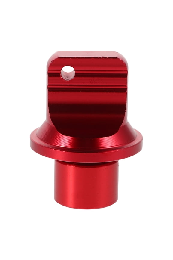 Precision Machined Red Aluminum Alloy Motorcycle Key Holder Keychain for Scooter Atv Accessories