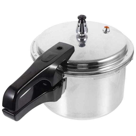Luxshiny Aluminum Pressure Cooker for Gas and Induction Stoves with Easy Cleaning