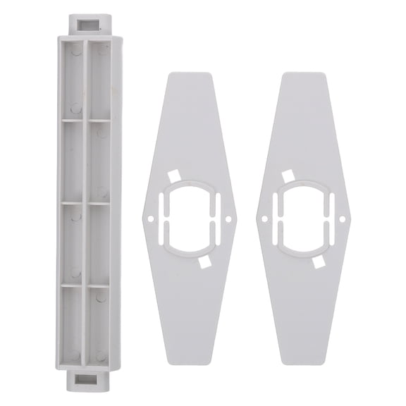 Luxshiny Printer Accessory Plastic Paper Holder for Thermal and Label Printers White Shaft