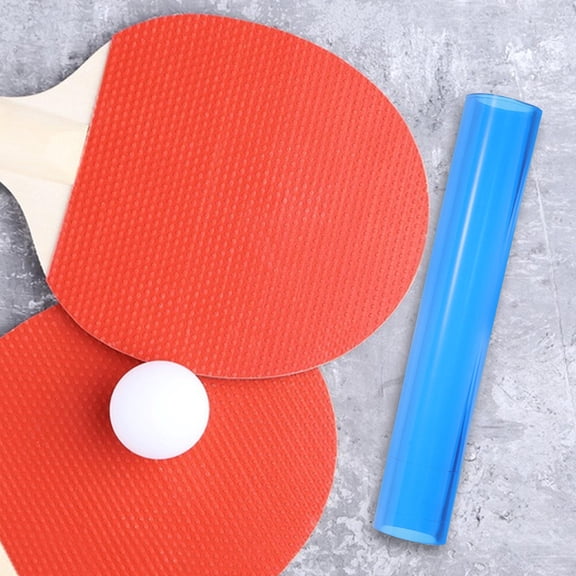 Luxshiny Professional Ping Pong Bat Roller Plastic Tool Blue for Easy Rubber Installation and Racket Longevity