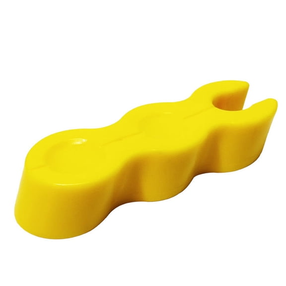 Luxshiny Putting Training Aid Golf Putting Balance Trainer ABS Plastic Yellow Posture Training 1Pack