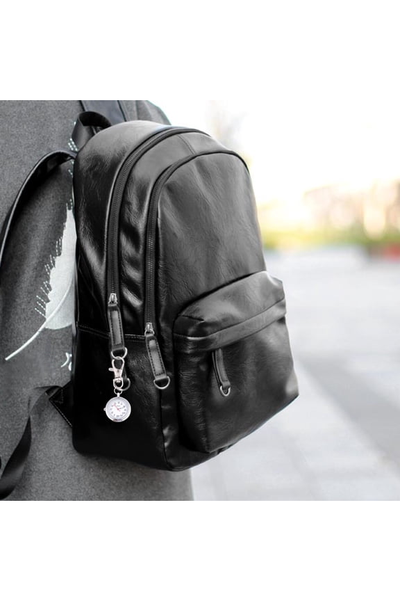 Quartz Pocket Watch with Key Big Number Design Luminous Needle 1Pcs for Giving