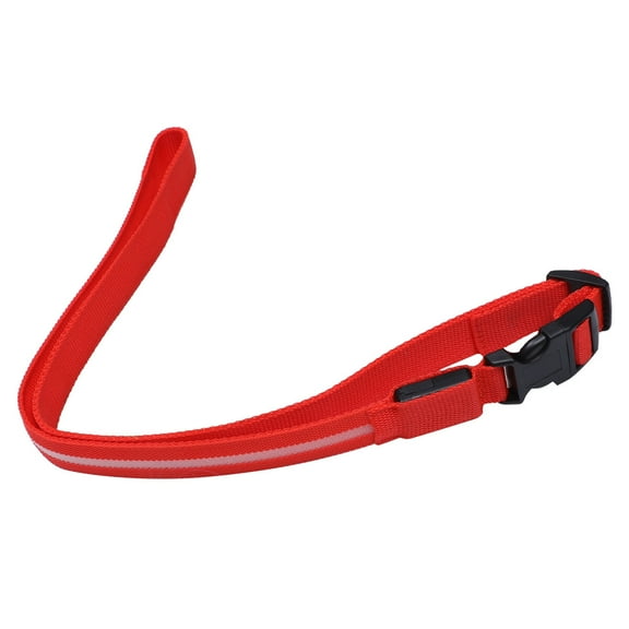 Luxshiny Red LED Waist Belt with Buckle Design for Outdoor Running Reflective Safety Gear