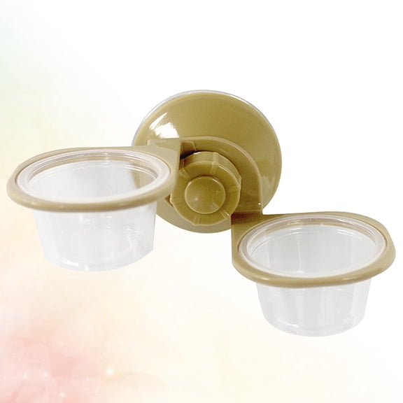 Luxshiny Reptile Food Feeder Hanging Bowl Suitable for Tortoise Frog Lizard Easy Installation