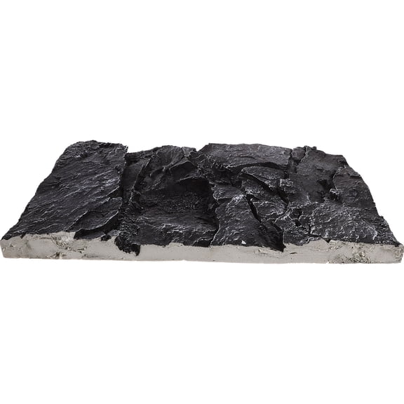 Luxshiny Reusable Black 3D Decorative Background Board for Aquarium Fish Tank and Reptile Terrarium Habitat