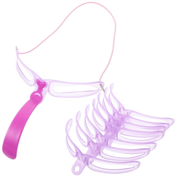 Luxshiny Violet Reusable Eyebrow Stencil Kit with Handheld Design for Easy and Natural Brow Shaping