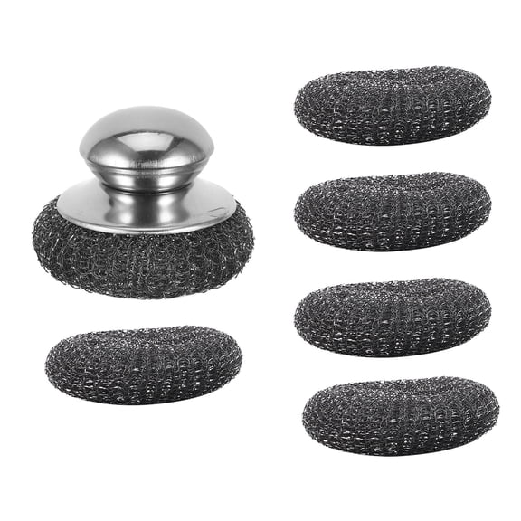 Luxshiny Heavy Duty Stainless Steel Pan Cleaner Safe for Hands Kitchen Use