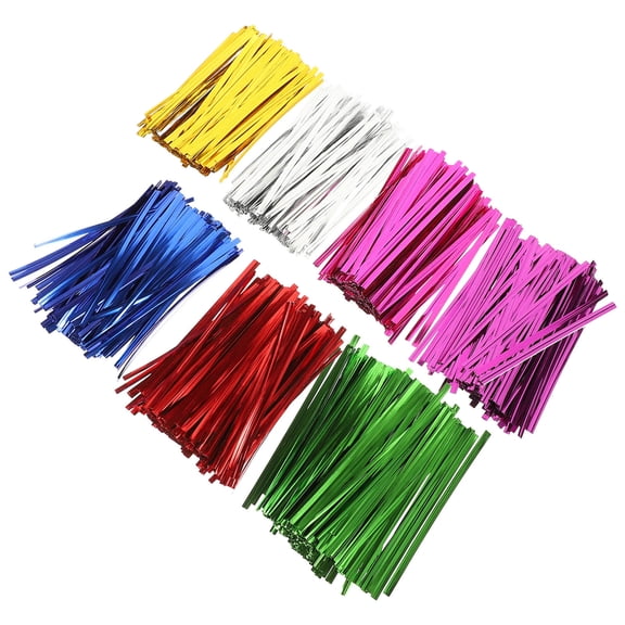 LITINKIMI Sturdy Plastic Twist Ties for Bread Bags Multipurpose Assorted Colors